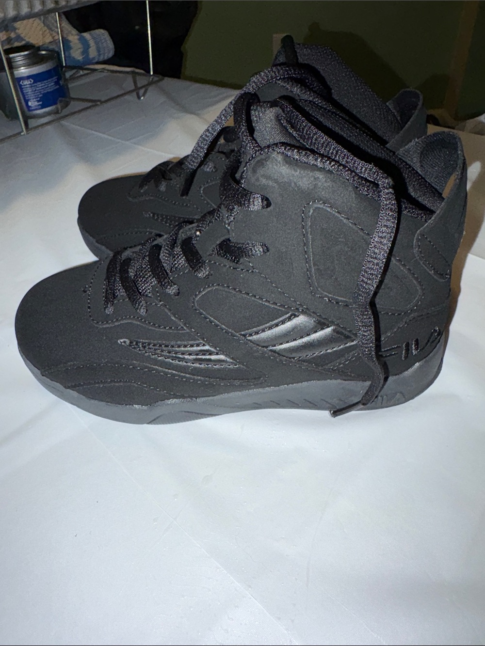 FILA High-Top Athletic Sneakers in Black